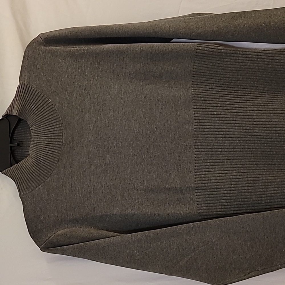 Taylor Heather Grey Mini Sweater Dress - Picture 10 of 11